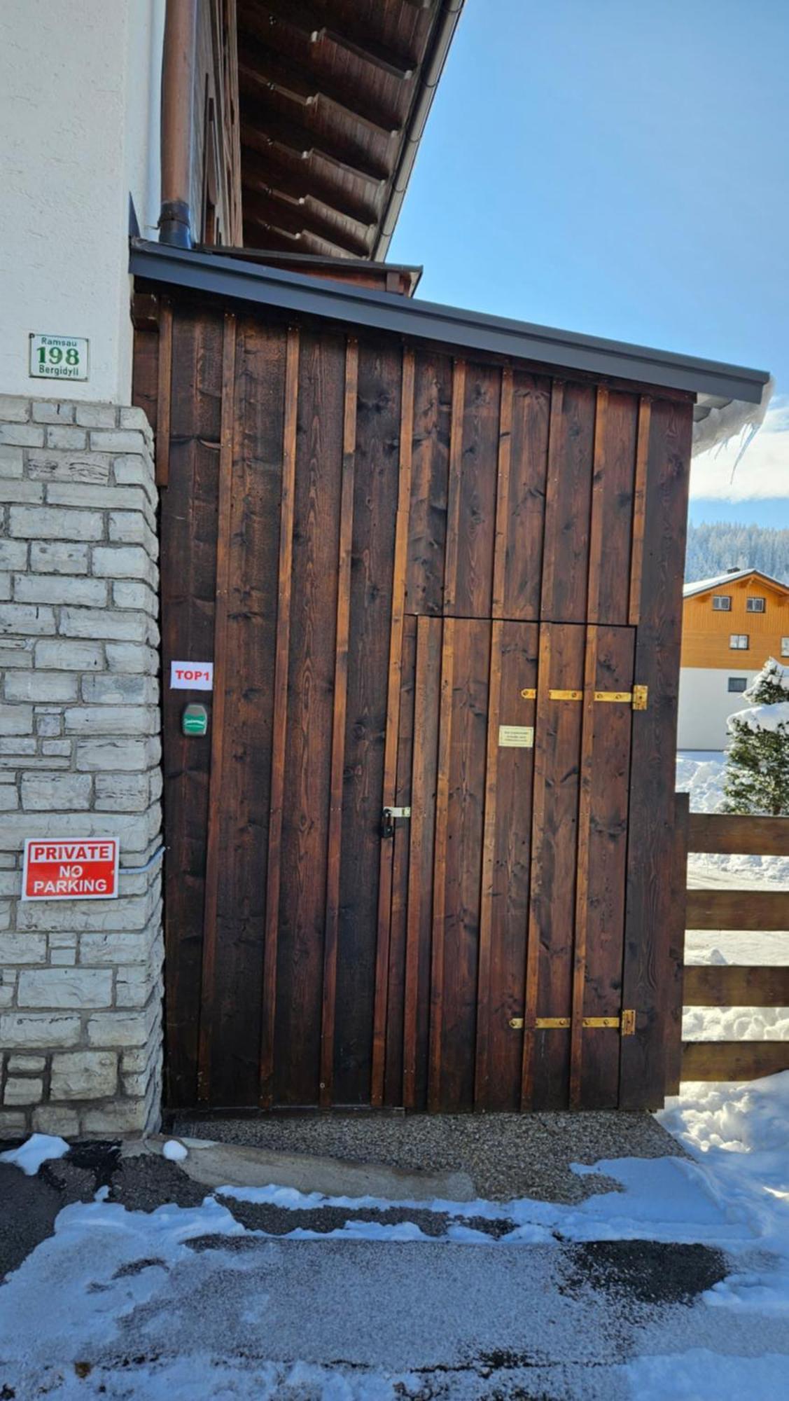 Bergidyll Top 1 Gartenwohnung Ramsau am Dachstein Luaran gambar
